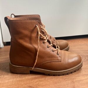 Madewell Brown Leather Boots